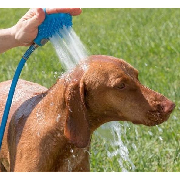 Pet Bathing Silicone Gloves Shower Brush Handheld Massage Tool