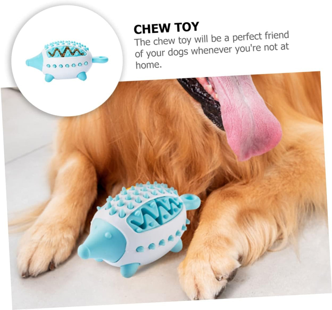Pet Wear Resistant Treat Dispensing Puzzle Chew Squeaky Toy