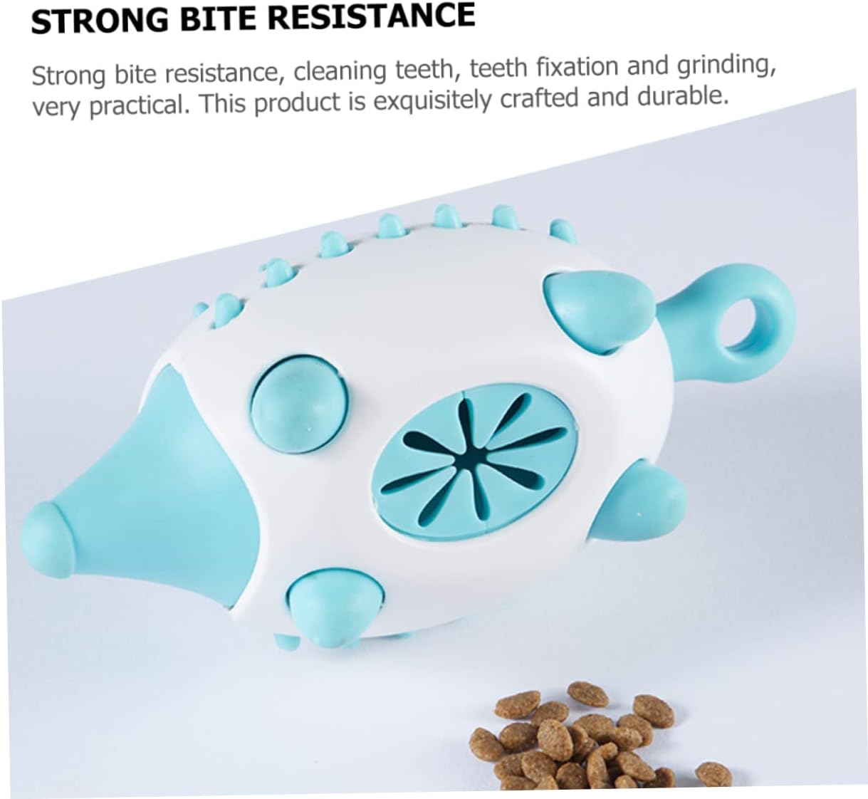 Pet Wear Resistant Treat Dispensing Puzzle Chew Squeaky Toy