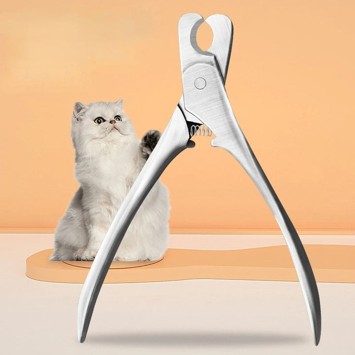 Professional Pet Nail Clippers Stainless Steel Safety Grooming Tool