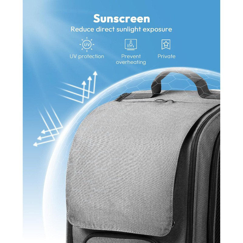 Portable Aviation Pet Backpack Fashion Travel Carrier Bag