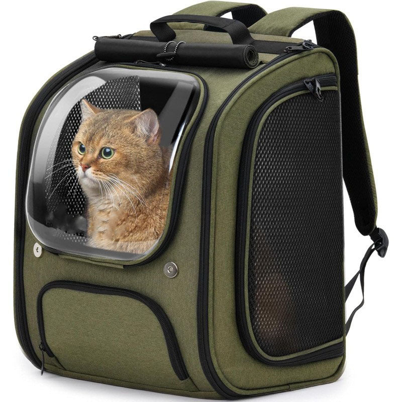 Portable Aviation Pet Backpack Fashion Travel Carrier Bag