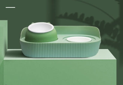 Ceramic Pet Feeding Bowl Neck Protection Design