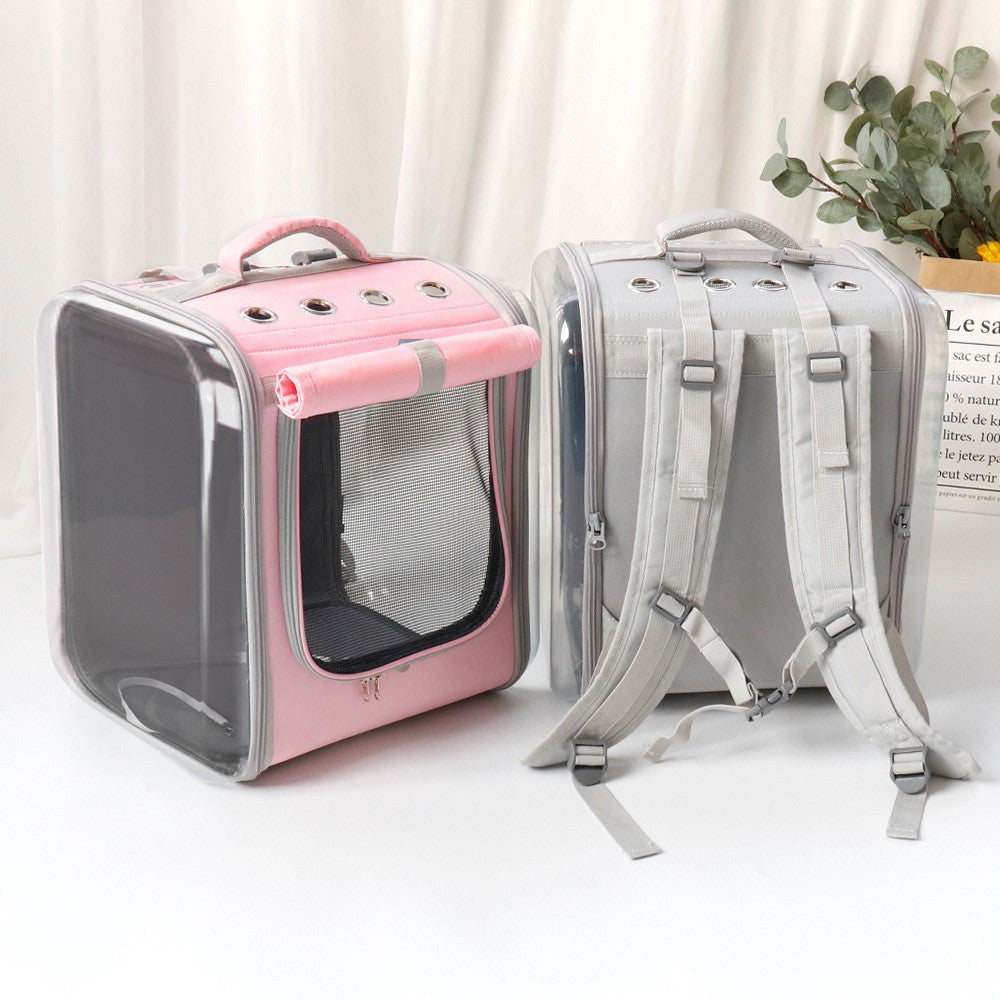 Portable Pet Backpack Travel Carrier Bag