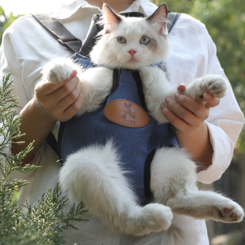 Portable Spring Outdoor Pet Backpack Carrier Bag