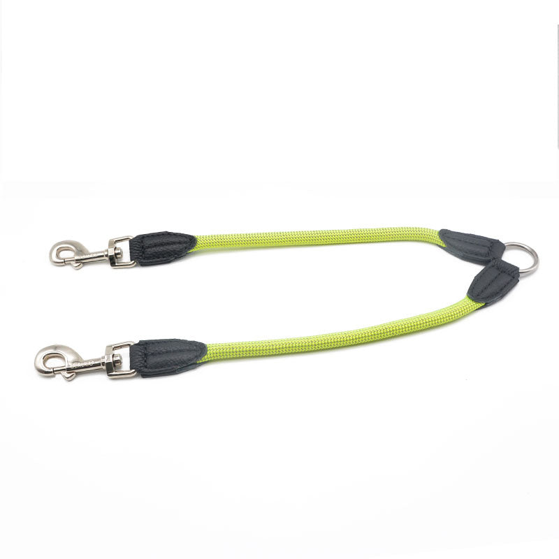Reflective Double Head Nylon Pet Leash Split Lead