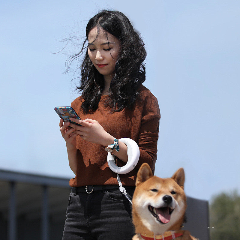 Cute King Star Retractable Pet Training Walking Leash
