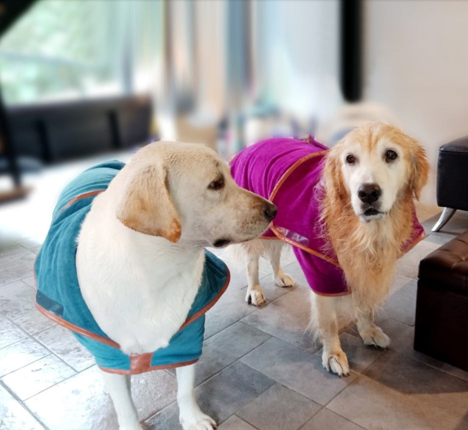 Quick Drying Absorbent Pet Bath Towel Clothes For Grooming And Care