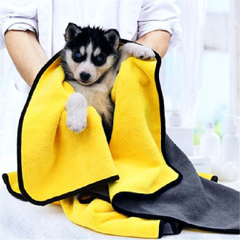 High Quality Multi Size Absorbent Pet Bath Towel For Grooming