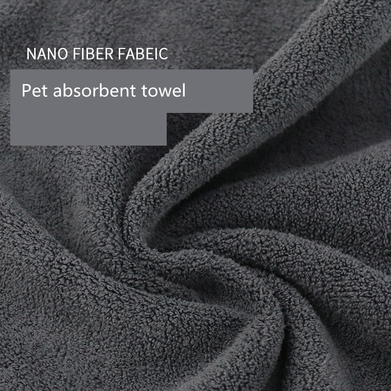 High Quality Multi Size Absorbent Pet Bath Towel For Grooming