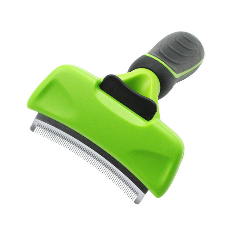 Pet Deshedding Grooming Brush Hair Removal Edge Trimming Rake Tool