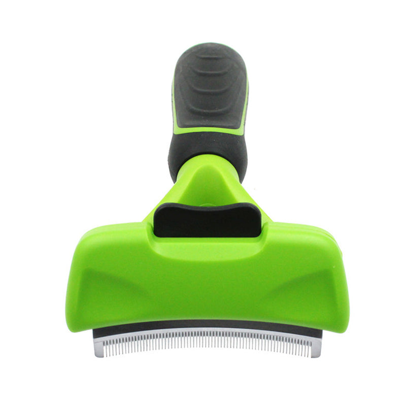 Pet Deshedding Grooming Brush Hair Removal Edge Trimming Rake Tool