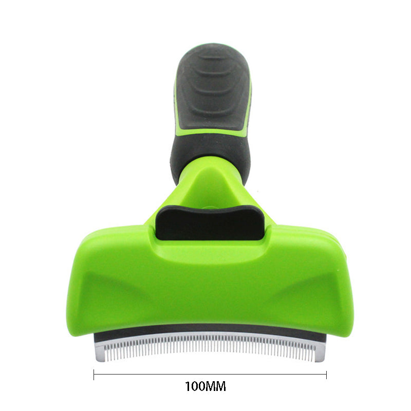 Pet Deshedding Grooming Brush Hair Removal Edge Trimming Rake Tool