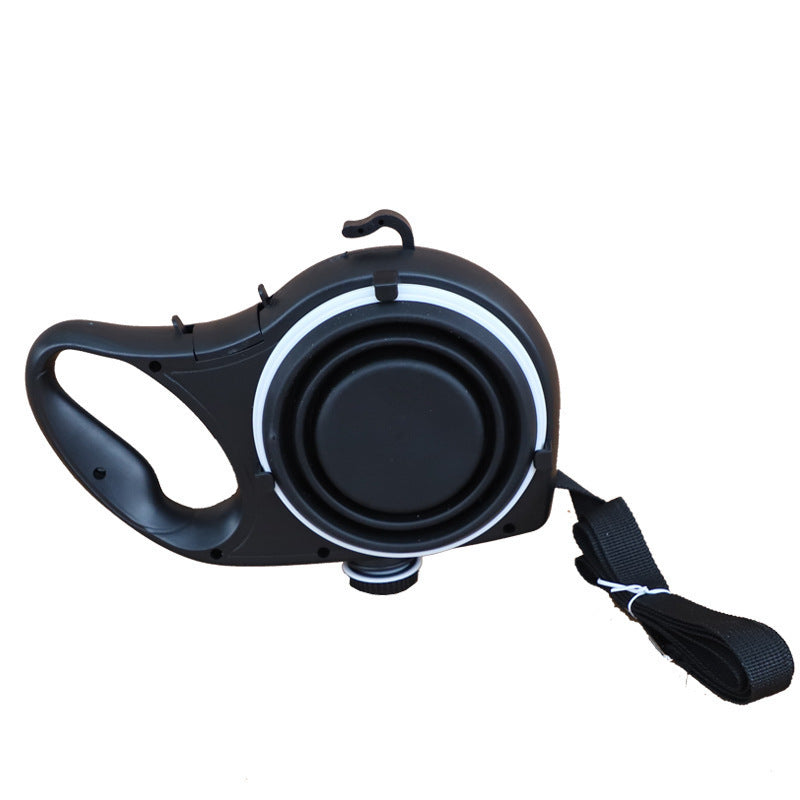 Multifunctional Portable Pet Training Leash With Water Bottle