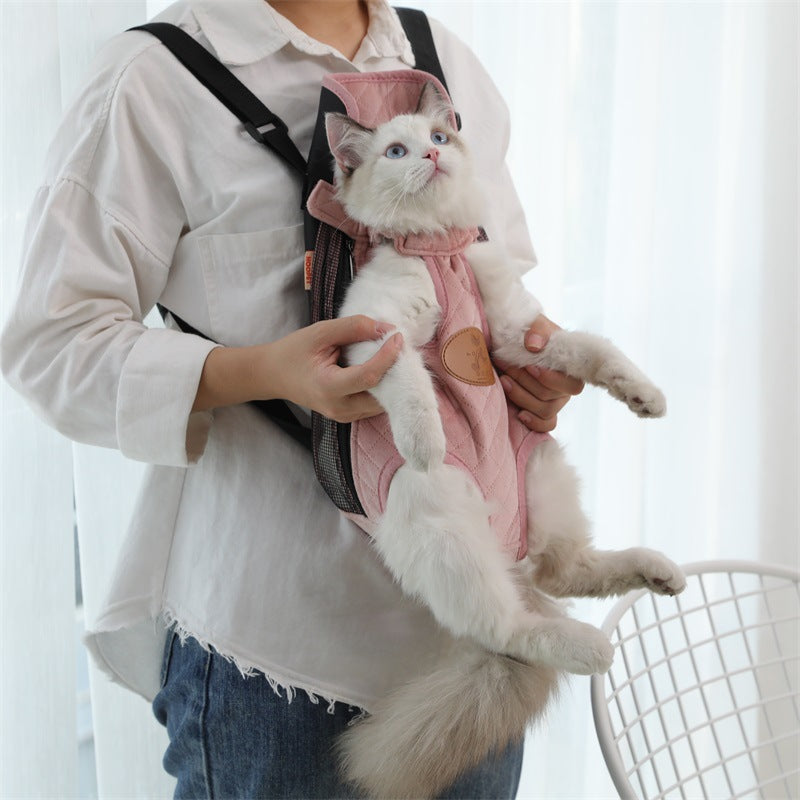 Portable Spring Outdoor Pet Backpack Carrier Bag