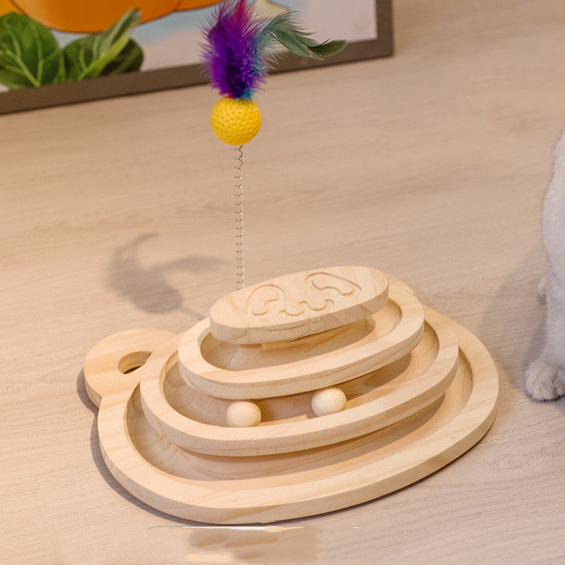 Pet Scratcher Interactive Maze Ball Toy Accessories