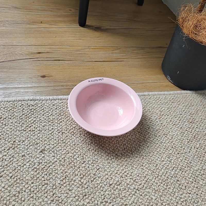 Anti Tumble Elevated Pet Double Bowl Ceramic Feeding Stand