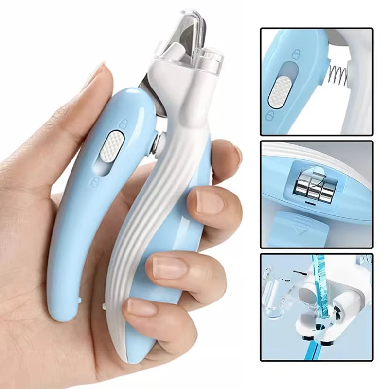 Labor Saving Pet Nail Clippers Professional Claw Trimming Scissors