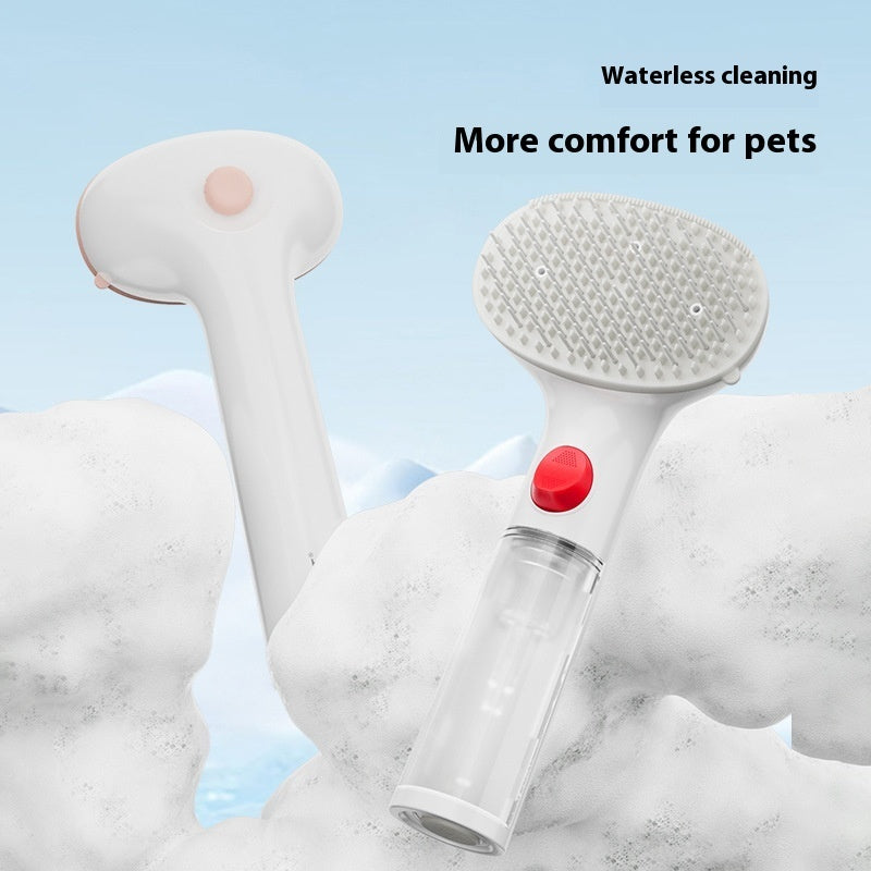 3 In 1 Pet Steam Grooming Brush Adjustable Hair Removal Comb Tool