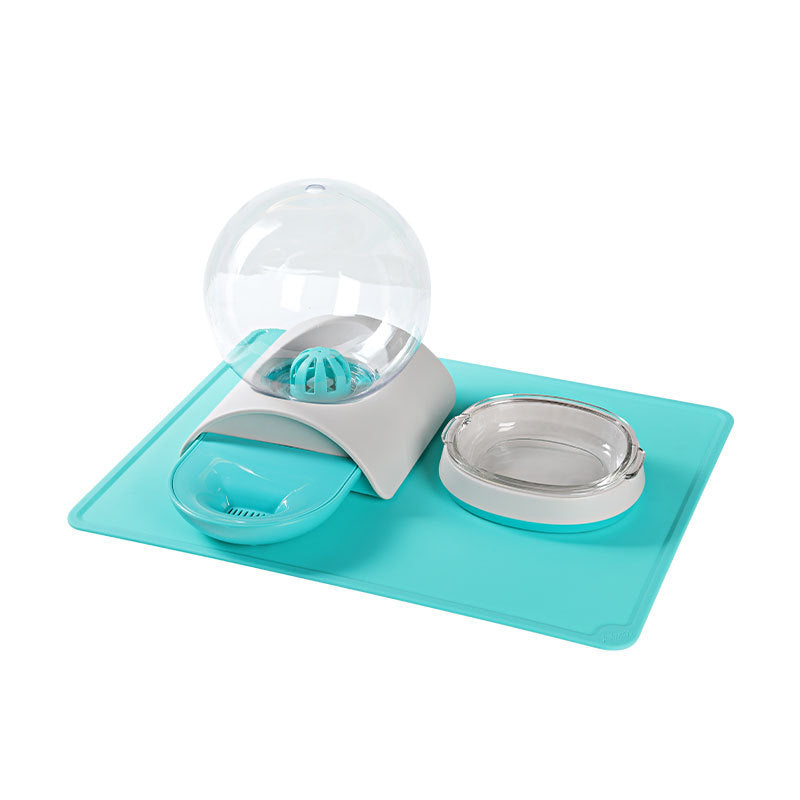 Automatic Pet Feeding Water Dispenser Bowl