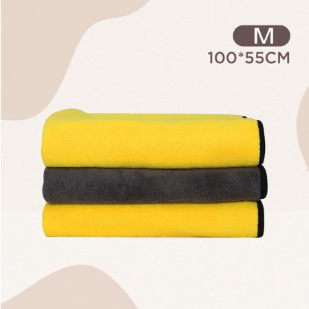 Super Absorbent Quick Dry Pet Bath Towel For Cleaning And Grooming