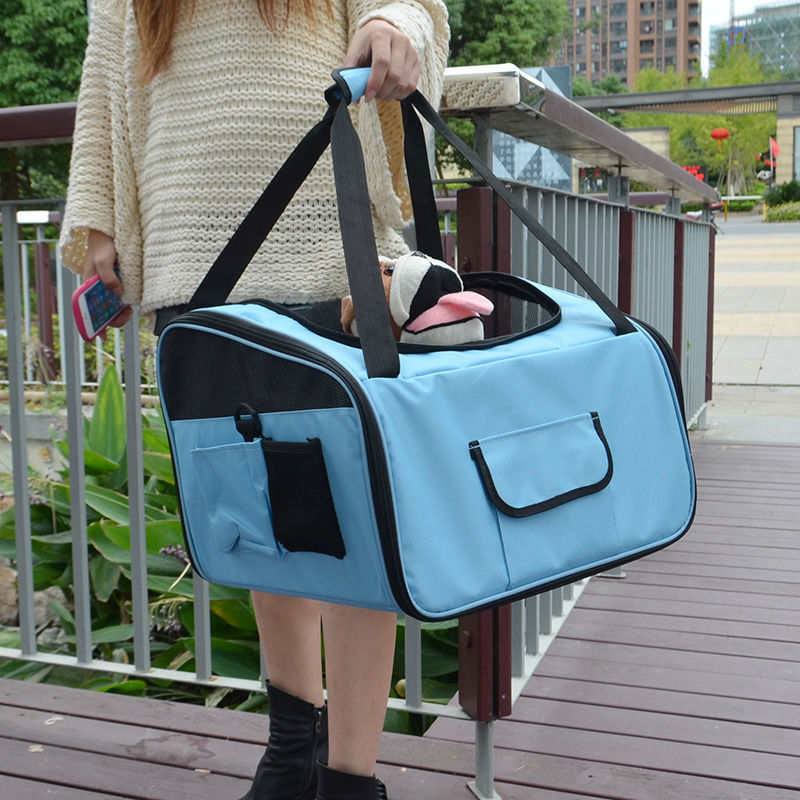 Portable Pet Backpack Carrier Bag With Diaper Function