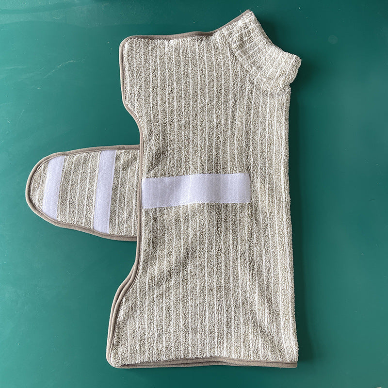 Absorbent Pet Bath Robe Towel Comfortable Quick Dry Apparel