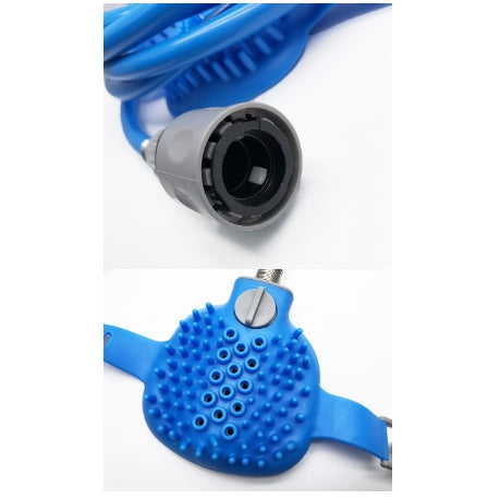 Pet Bathing Silicone Gloves Shower Brush Handheld Massage Tool
