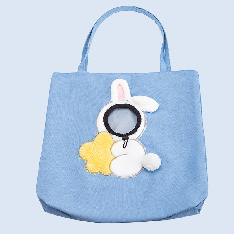 Animal Shaped Pet Backpack Off Shoulder Portable Carry Bag