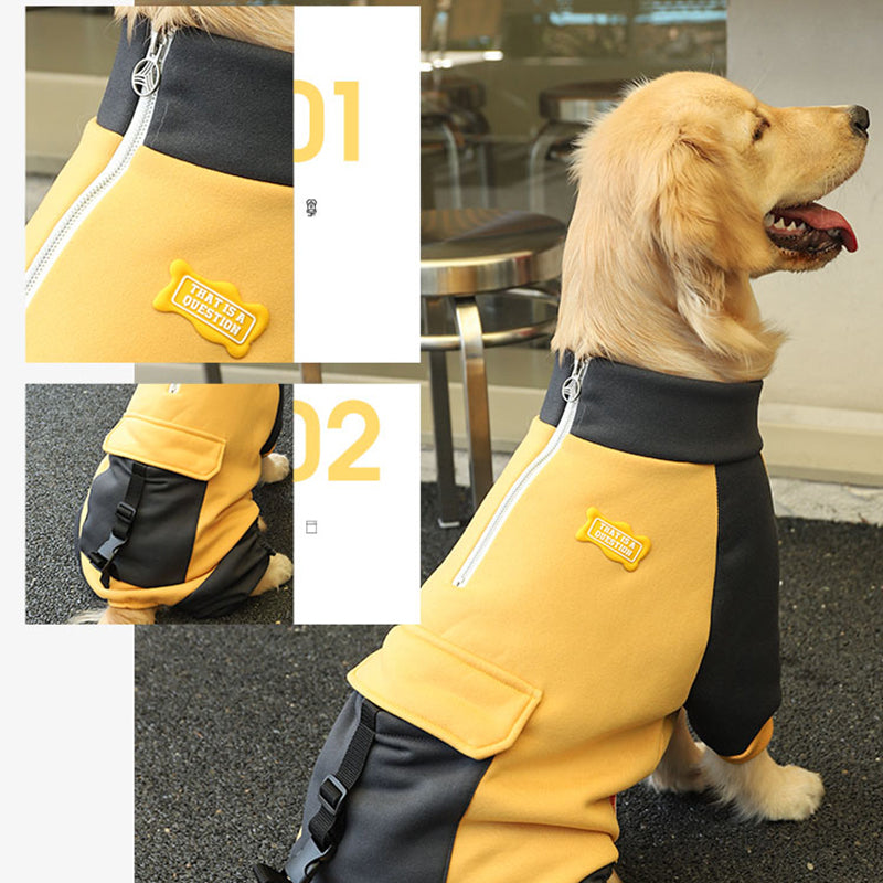 Fashion Four Legged Warm Pet Sweater Outfit