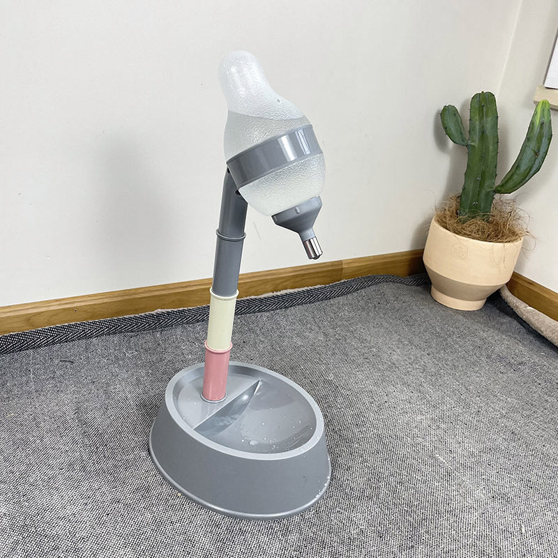 Adjustable Height Automatic Pet Water Dispenser Fountain Bowl