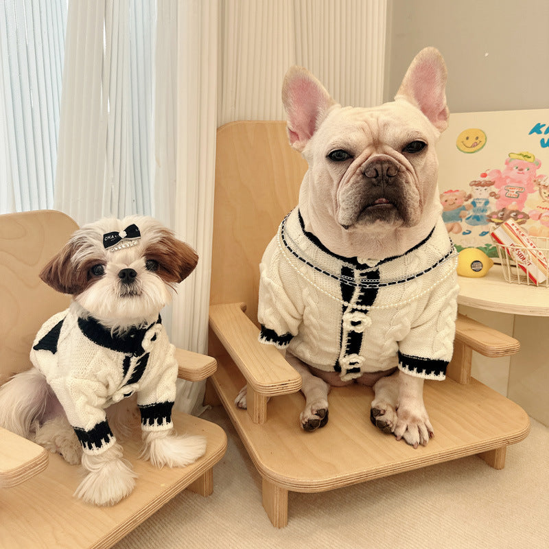 Autumn Winter Pet Sweater Comfortable Clothing Outfit