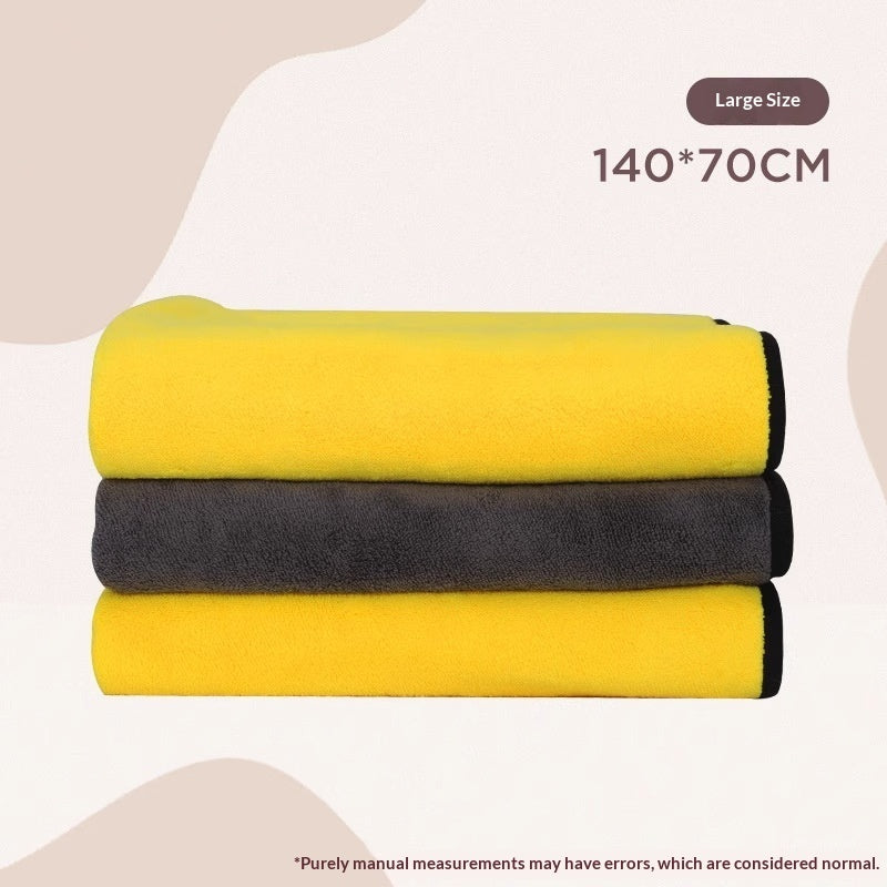 Super Absorbent Quick Drying Pet Bath Towel Durable Soft Material