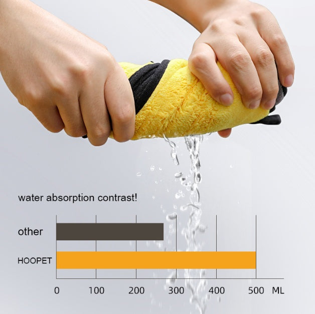 Super Absorbent Quick Dry Pet Bath Towel For Cleaning And Grooming