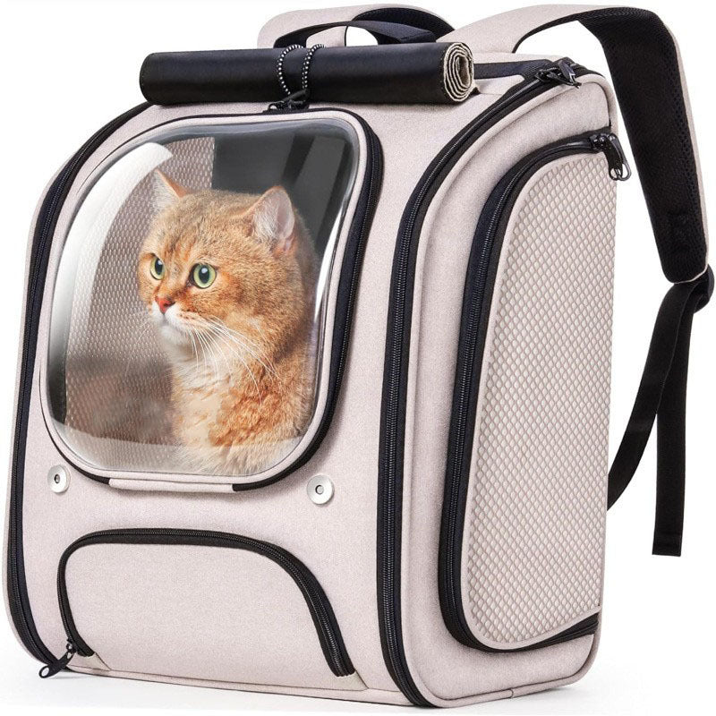 Portable Aviation Pet Backpack Fashion Travel Carrier Bag