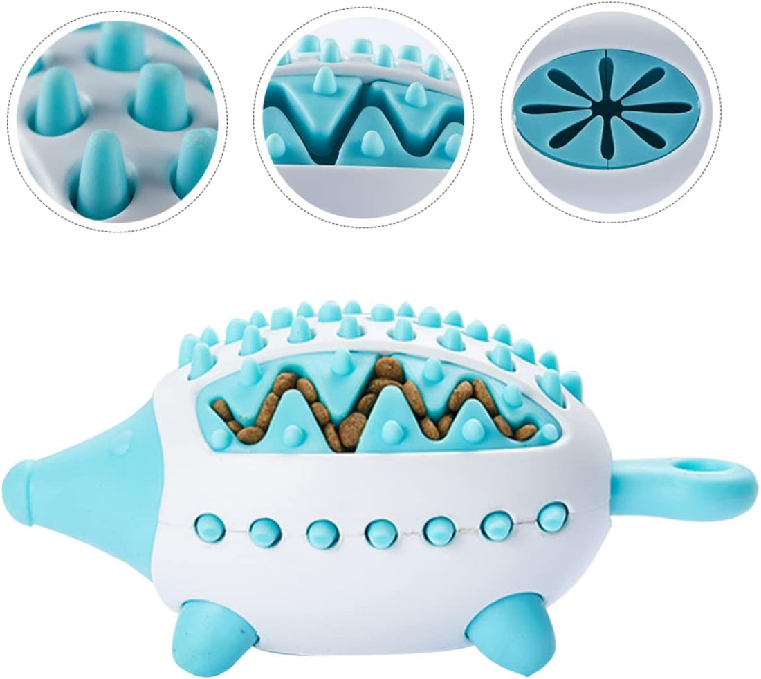 Pet Wear Resistant Treat Dispensing Puzzle Chew Squeaky Toy