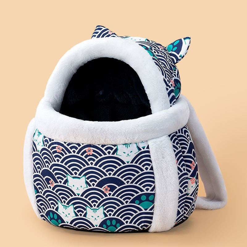 Animal Shaped Pet Backpack Off Shoulder Portable Carry Bag