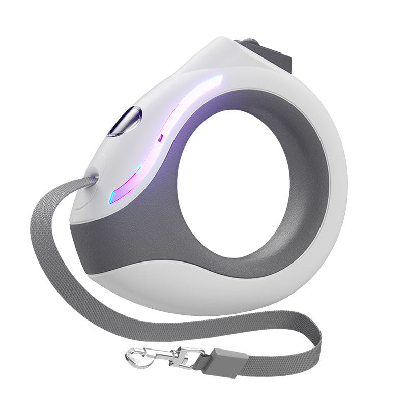 LED Night Light Automatic Retractable Pet Training Leash Supplies