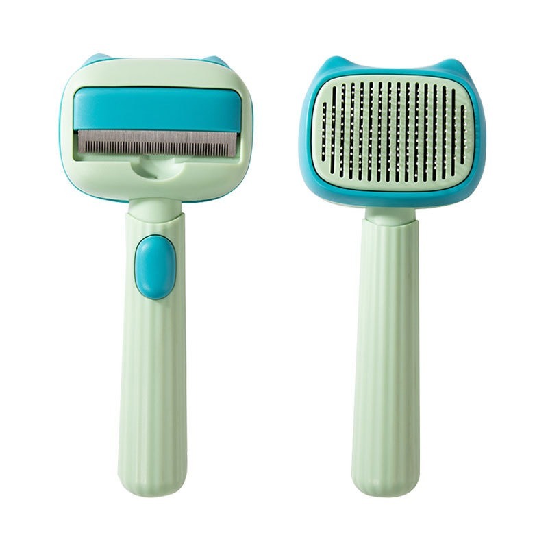 Pet Deshedding Grooming Brush For Hair Removal And Coat Care