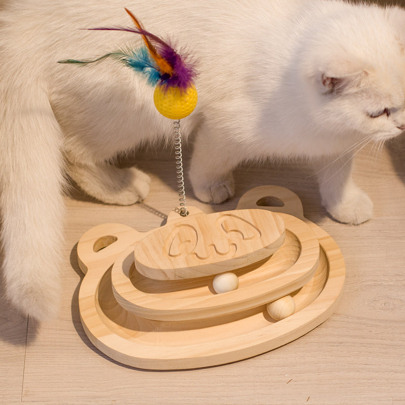 Pet Scratcher Interactive Maze Ball Toy Accessories
