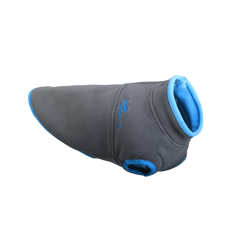 Thick Polar Fleece Solid Color Pet Sweater