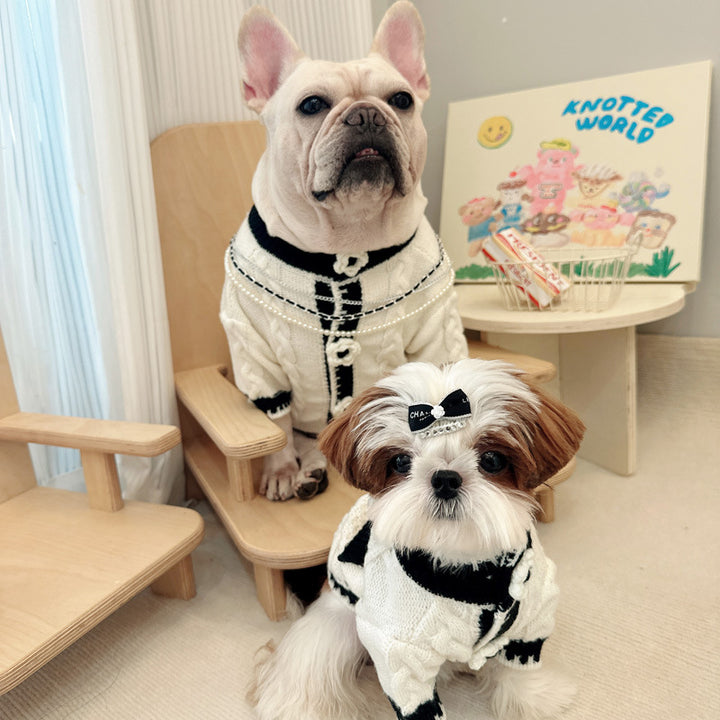 Autumn Winter Pet Sweater Comfortable Clothing Outfit