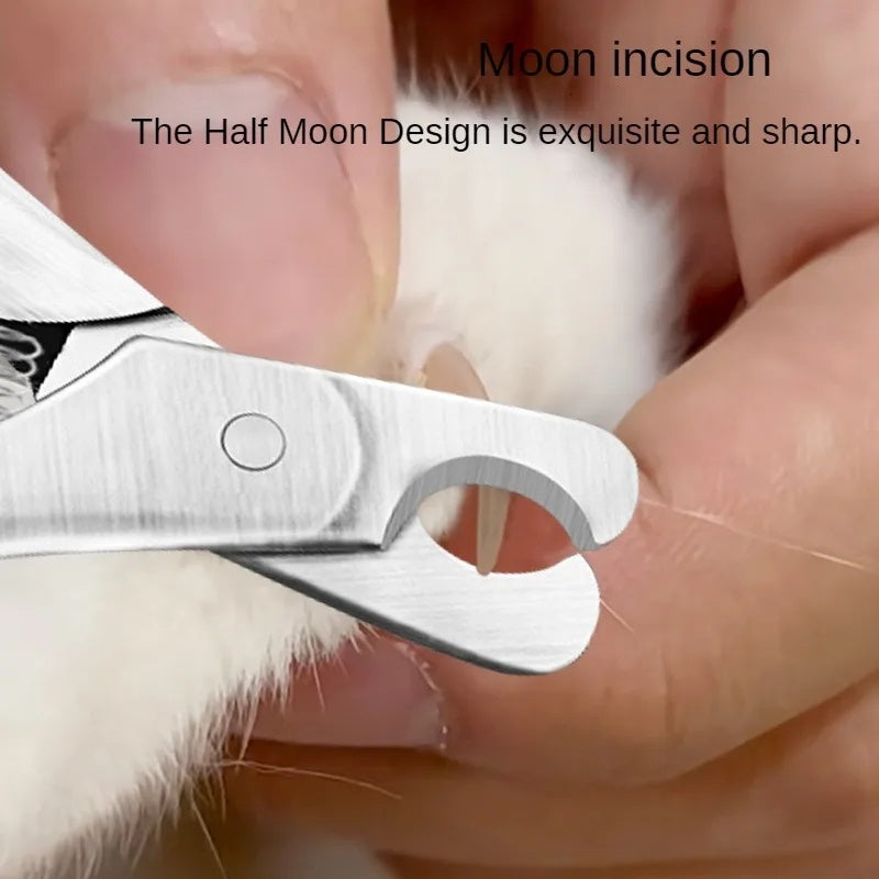 Professional Pet Nail Clippers Stainless Steel Safety Grooming Tool