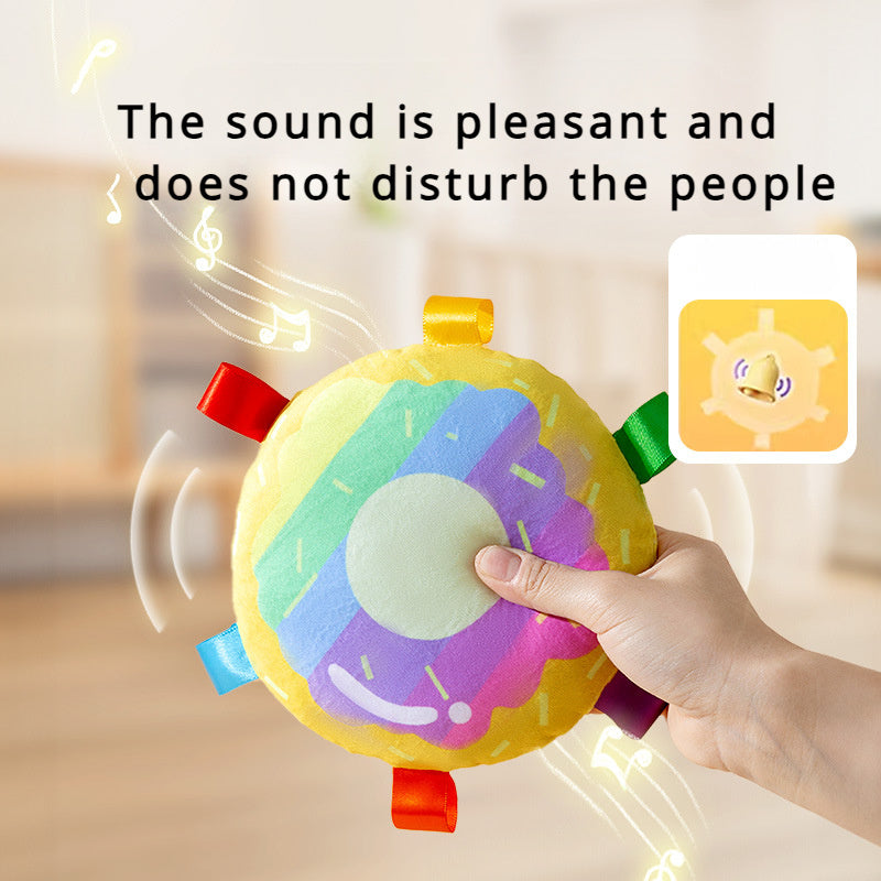 Pet Cartoon Plush Flying Disc Bite Resistant Training Toy