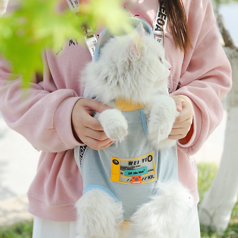 Portable Pet Shoulder Backpack Travel Carrier Bag