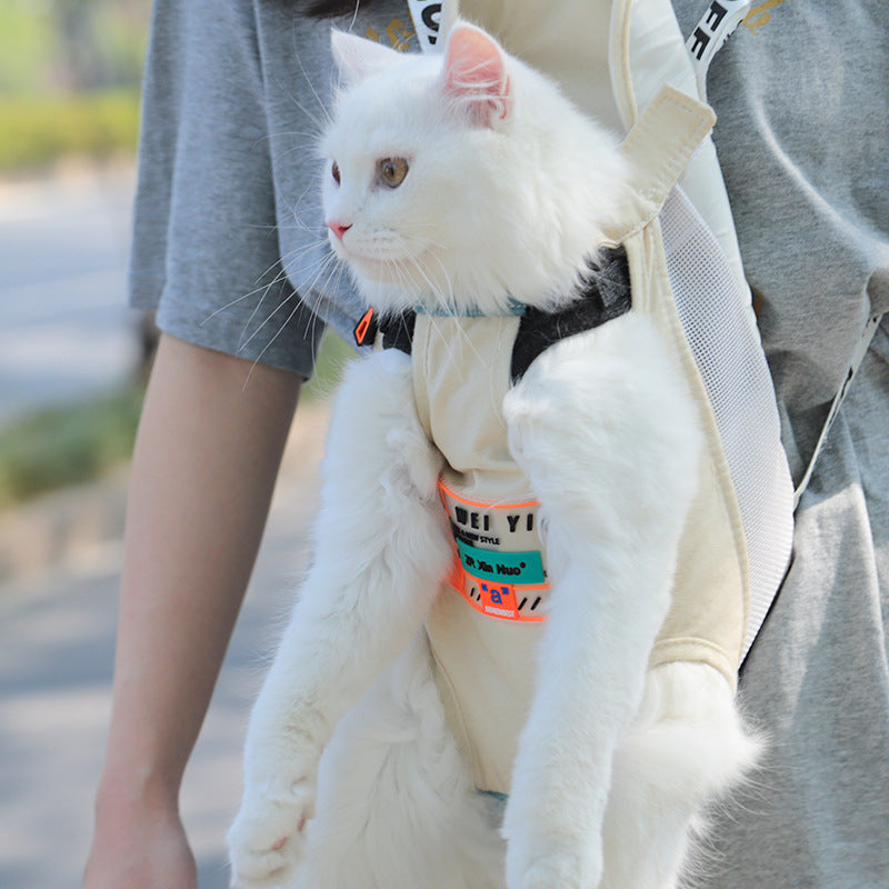 Portable Pet Shoulder Backpack Travel Carrier Bag