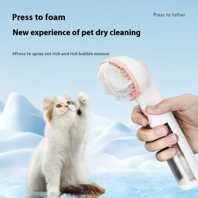 3 In 1 Pet Steam Grooming Brush Adjustable Hair Removal Comb Tool
