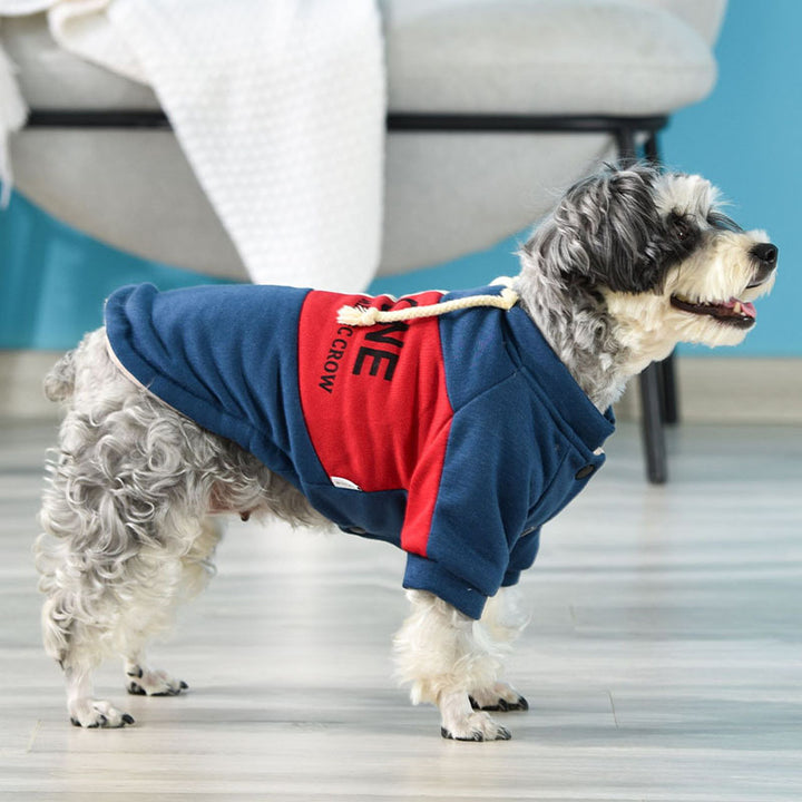 Autumn Winter Two Legged Pet Sweater Small Breed Outfit