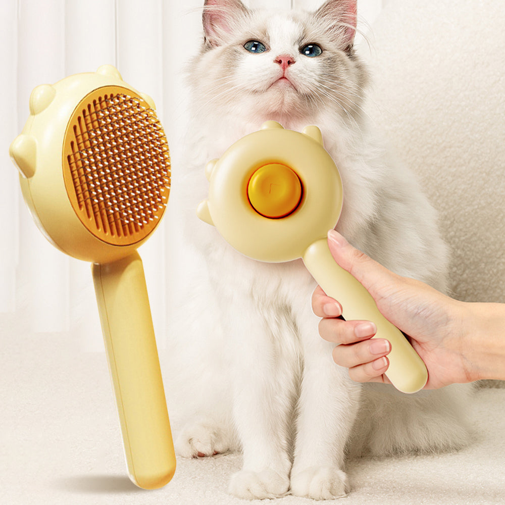 Pet Grooming Massage Comb Hair Removal Brush For Pet Care