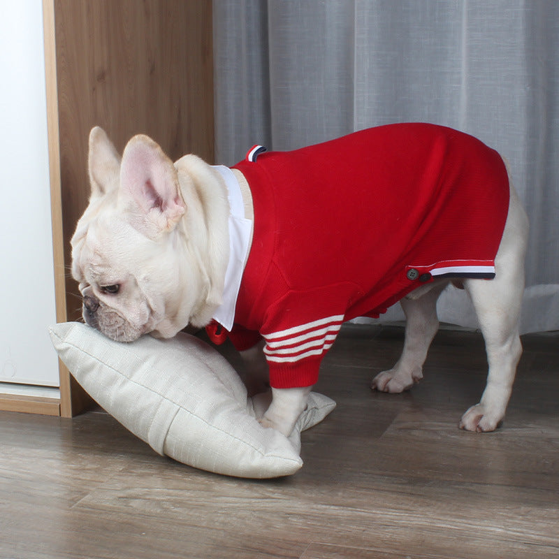 Christmas Autumn Winter Festive Pet Sweater Clothing Outfit